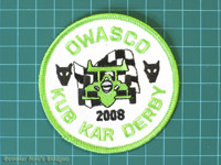 Click to enlarge 2008 Owasco Kub Kar Derby